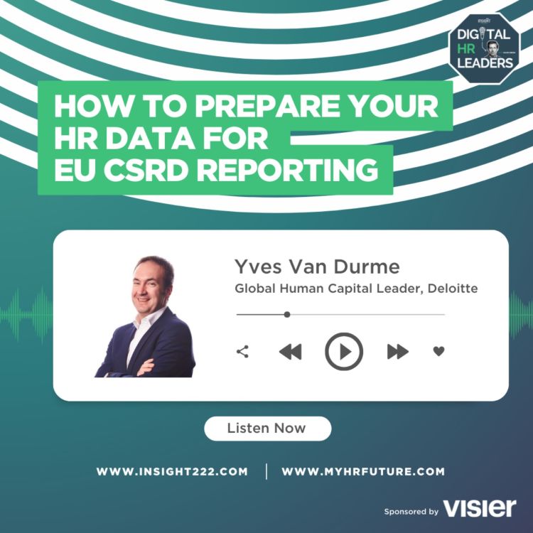 cover art for How to Prepare Your HR Data for EU CSRD Reporting (an Interview with Yves Van Durme)