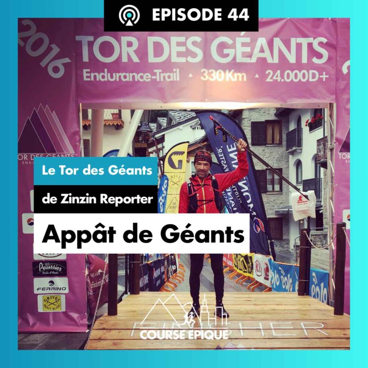 cover art for #44 "Appât de Géants", le Tor des Géants de Zinzin Reporter 