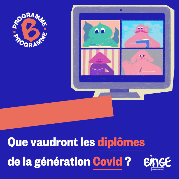 cover art for Que vaudront les diplômes de la génération Covid ?