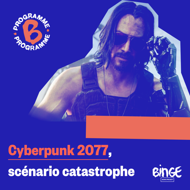 cover art for Cyberpunk 2077, scénario catastrophe