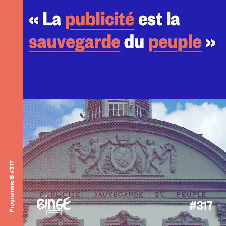 cover art for « La publicité est la sauvegarde du peuple »