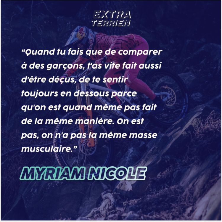 cover art for EXTRAIT - Myriam Nicole, double championne du monde de VTT descente