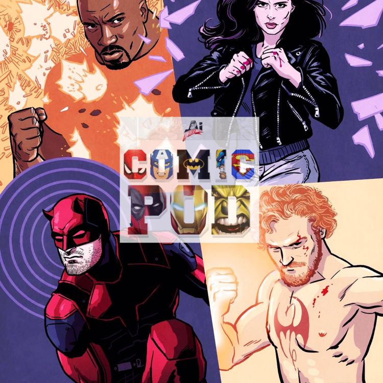 cover art for AI Comic Pod: Episode 47 - The Defenders