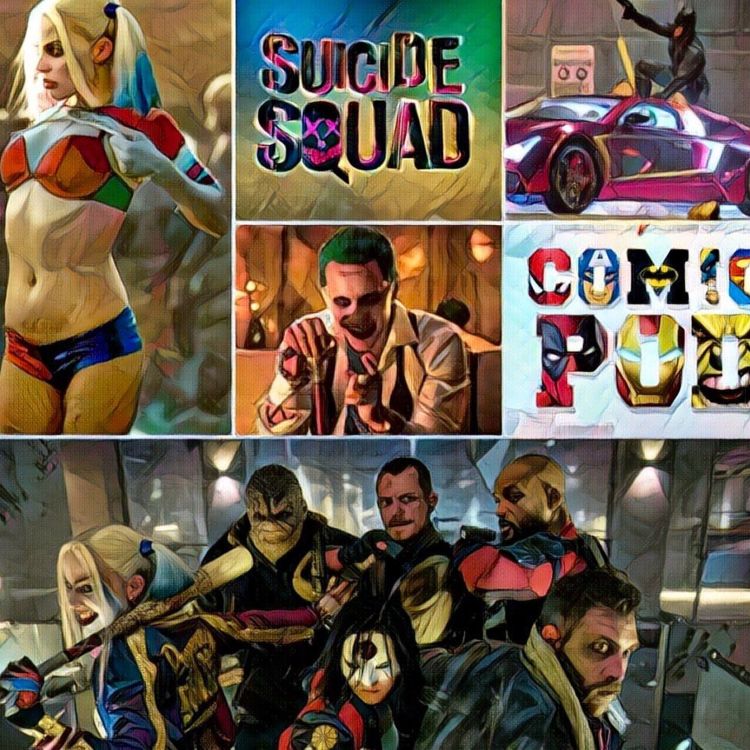 cover art for AI Comic Pod: Episode 22 - Suicide Squad Preview