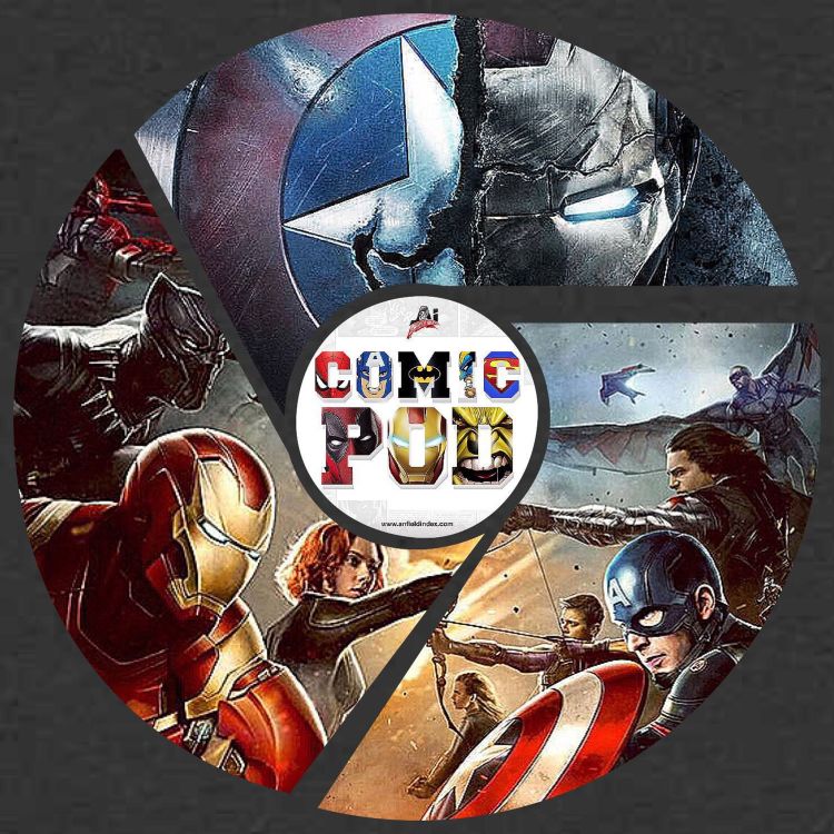 cover art for The AI Comic Pod Episode 13 - Captain America: Civil War Preview