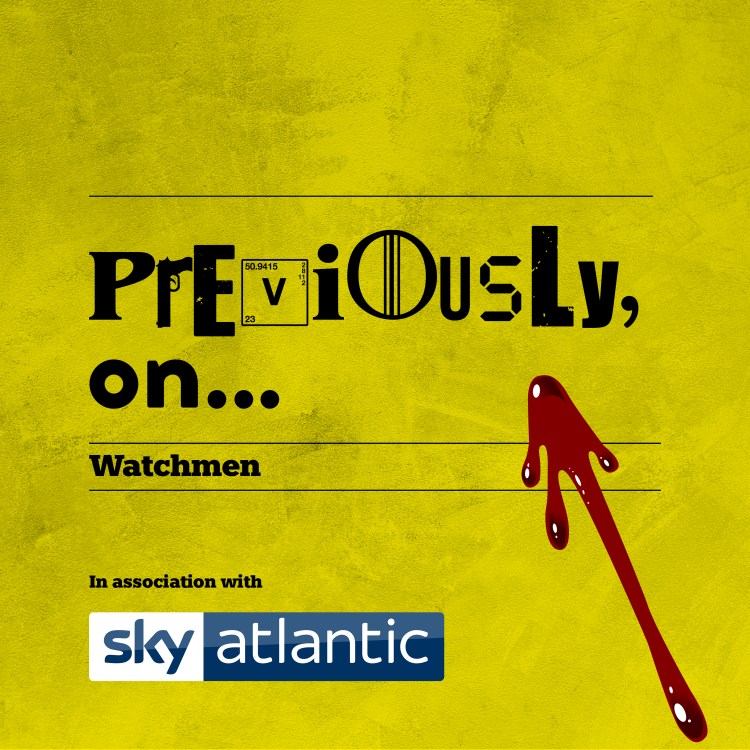 cover art for Watchmen S1E4 discussion with Al Murray