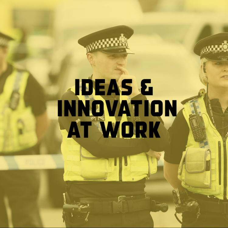 cover art for Ideas, innovation & work (the police episode 2)