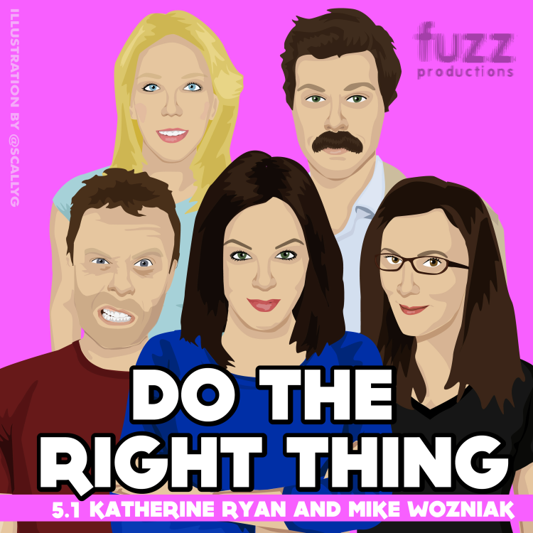 cover art for Series 5, Episode 1 (Katherine Ryan & Mike Wozniak)