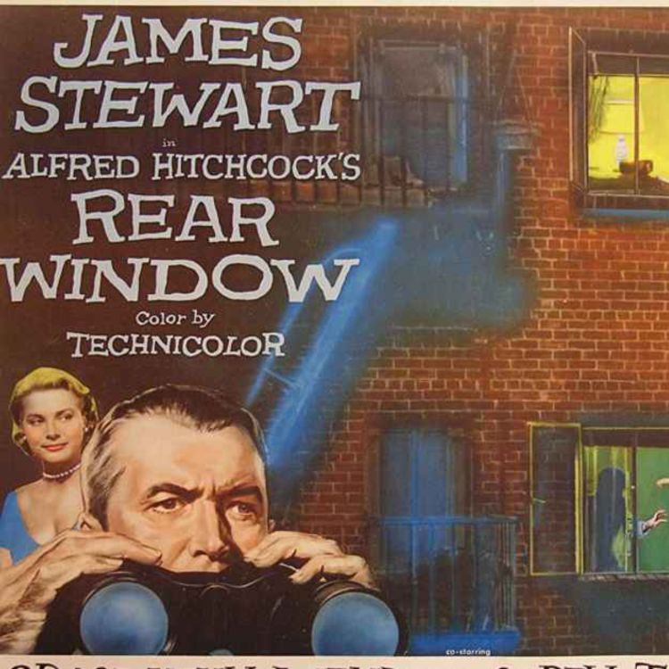 cover art for REAR WINDOW with Tom Burgess