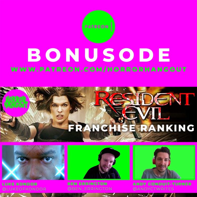 cover art for Horror Hangout Bonus Episode : Resident Evil Franchise Ranking