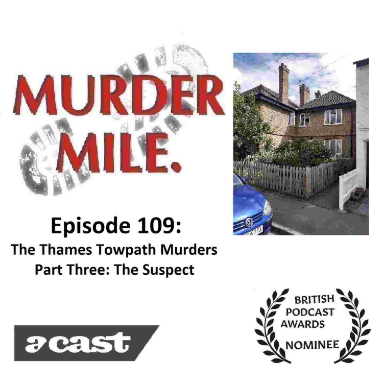 cover art for #109 - The Thames Towpath Murders - Part Three (The Suspect)