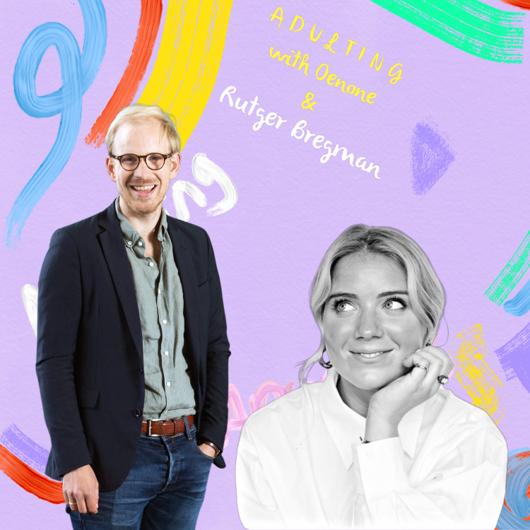 cover art for #99 Following Your Intuition, Diverse Communities & Human Nature with Rutger Bregman