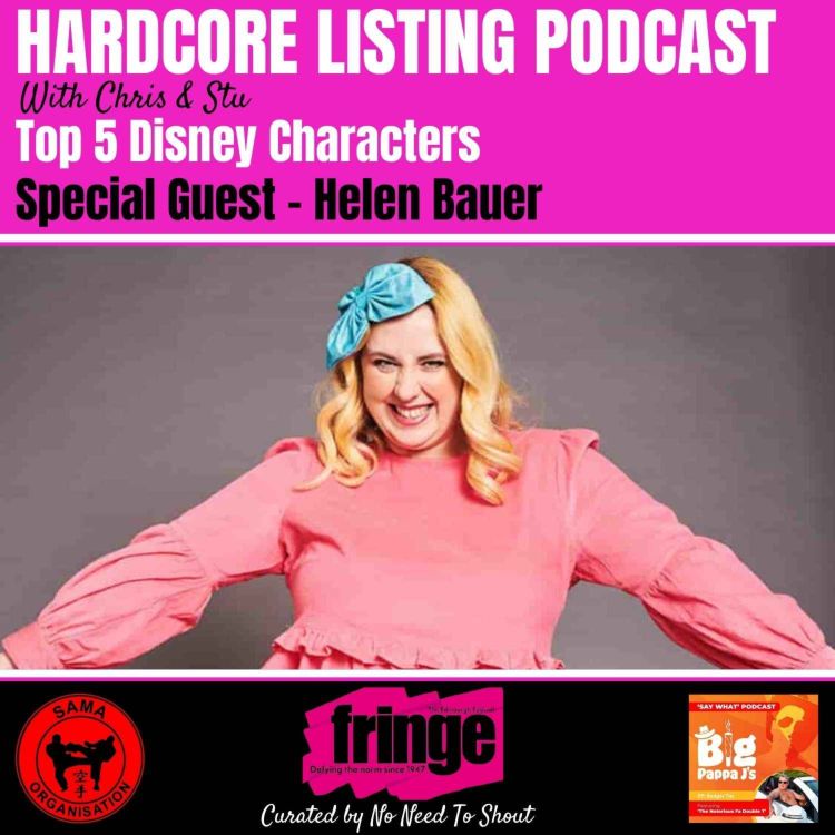 cover art for Top 5 Disney Characters with Helen Bauer