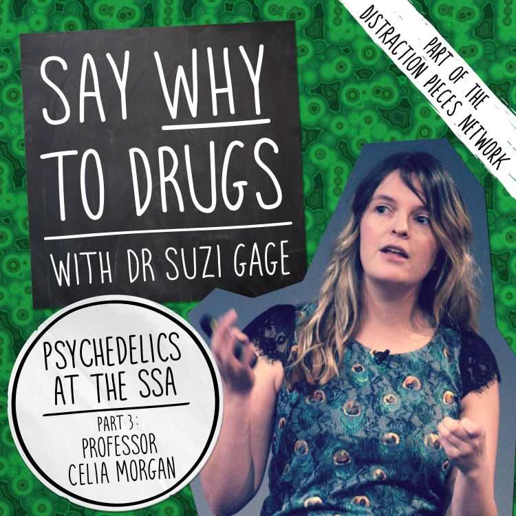 cover art for Psychedelics at the SSA. Part 3 - Prof. Celia Morgan