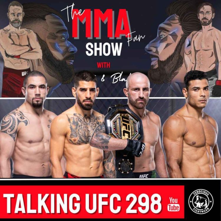 cover art for UFC 298 Pre Fight Show