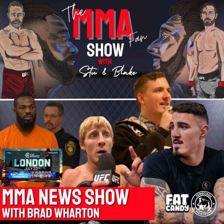 cover art for MMA news with Brad Wharton