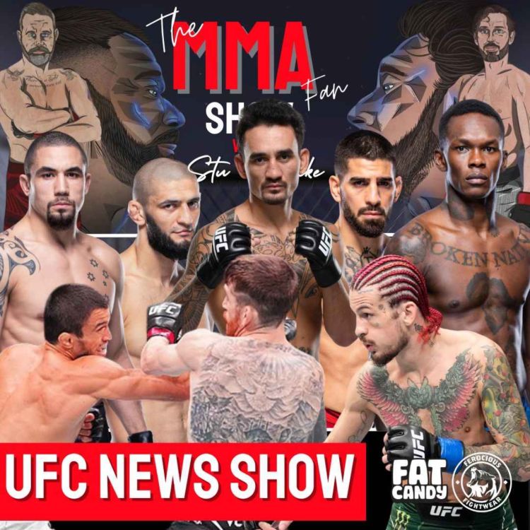 cover art for UFC News, Holloway, Topuria, Bobby Knuckles, Khamzat & more