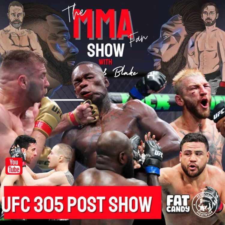 cover art for UFC 305 Post Fight Show