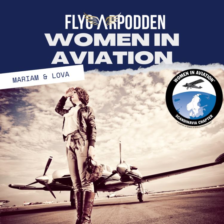 cover art for Women in aviation - Mariam & Lova