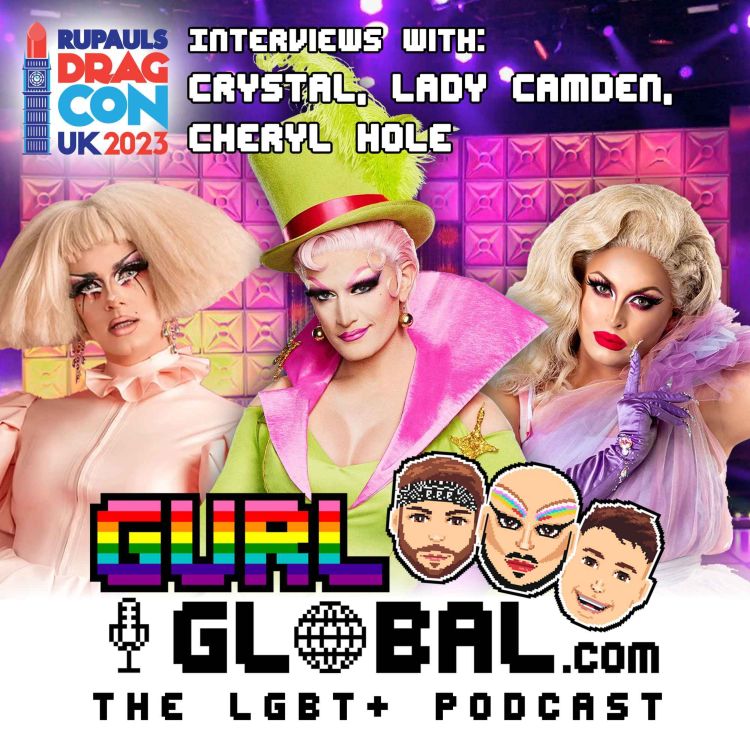 Drag Con UK 2023 UK and Beyond Crystal, Lady Camden, Cheryl Hole 