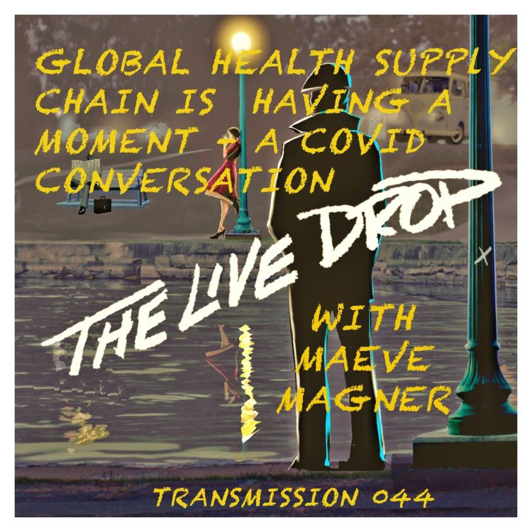 cover art for Global Health Supply Chain is Having a Moment - A Covid Conversation with Expert Maeve Magner