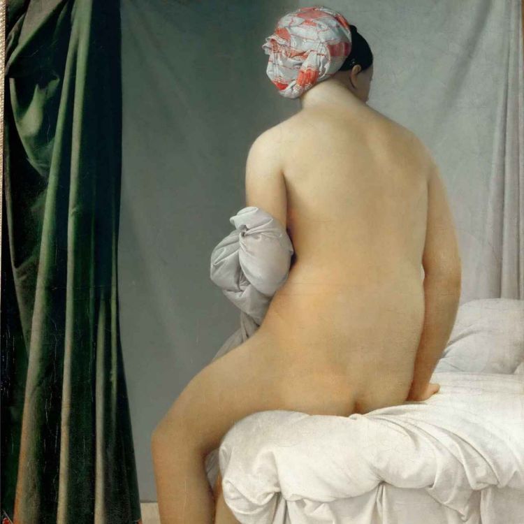 cover art for #8 “La gran bañista” de Jean-August Dominique Ingres