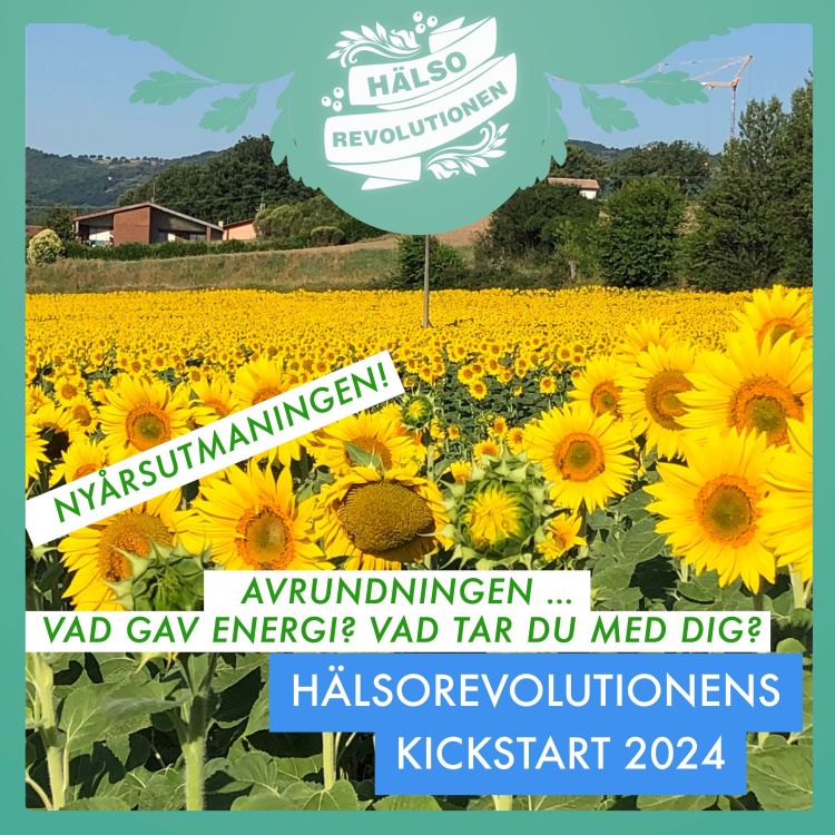 cover art for 💚 AVRUNDNINGEN - NYÅRSUTMANINGEN! HÄNG MED I HÄLSOREVOLUTIONENS KICKSTART 2024