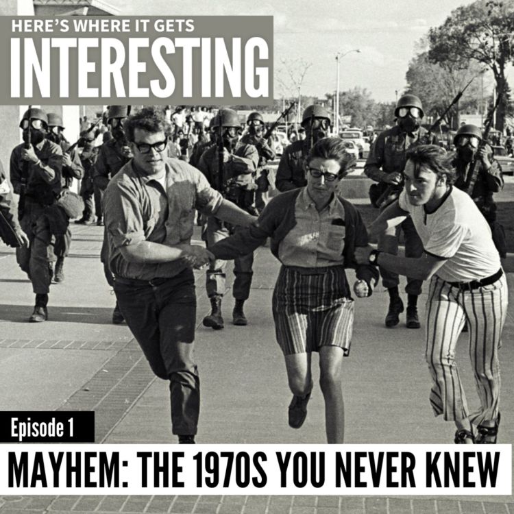 cover art for Mayhem: The 1970s You Never Knew, Episode 1