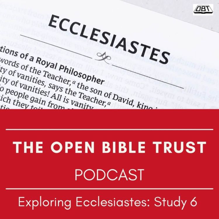 cover art for Exploring Ecclesiastes - Work, Labour and Toil