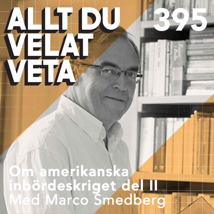 cover art for 395 Om amerikanska inbördeskriget del II