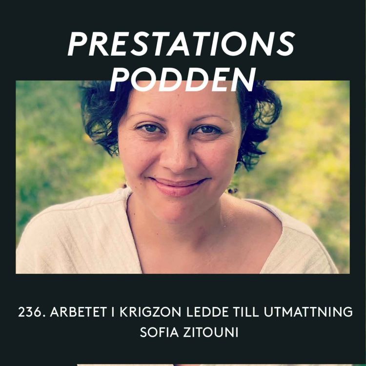 cover art for Arbetet i krigszon ledde till utmattning - Sofia Zitouni