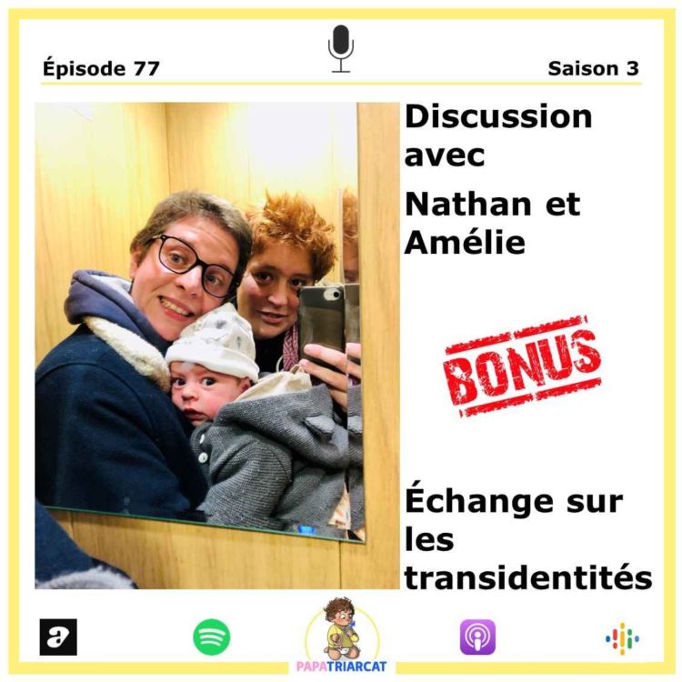 cover art for BONUS #77 - Echange sur les transidentités - Discussion avec Nathan et Amélie