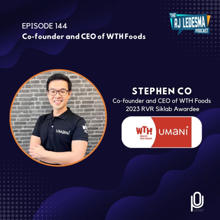 cover art for Ep. 144: Stephen Co, Co-founder and CEO of WTH Foods