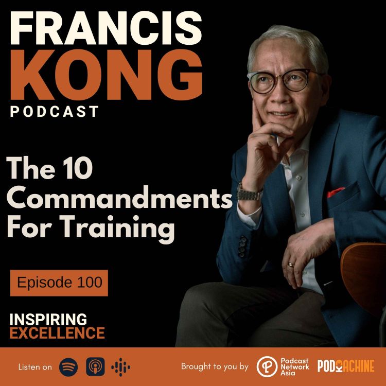 cover art for Episode 100: The 10 Commandments For Training