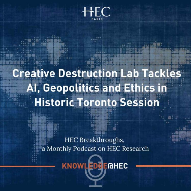 cover art for Creative Destruction Lab Tackles AI, Geopolitics and Ethics in Historic Toronto Session