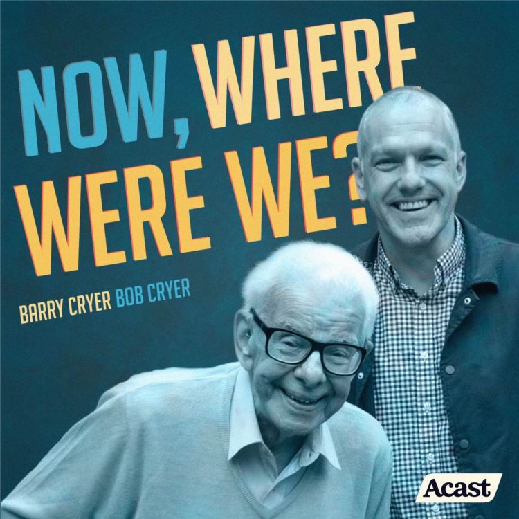 Picture of Barry Cryer and his son Bob