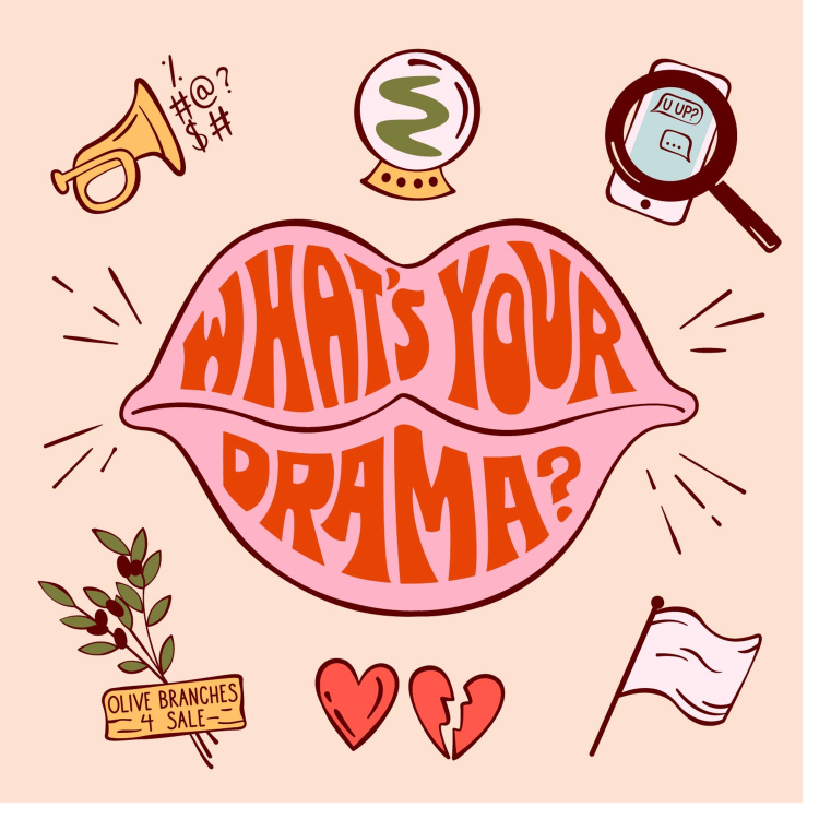 cover art for What’s Your Drama: Breast Tests and D!ck Dilemmas