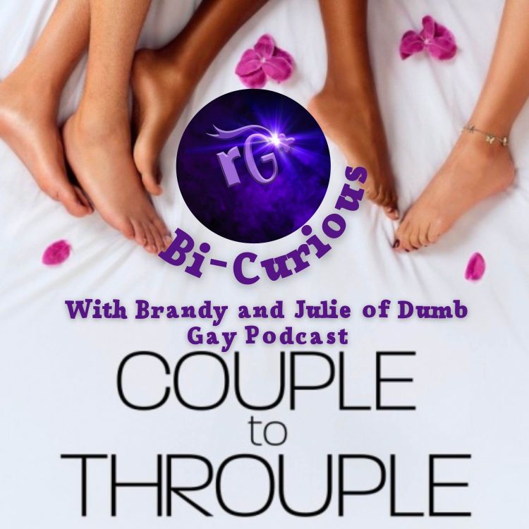 cover art for Bi-Curious for January 2024: "Couple to Throuple"