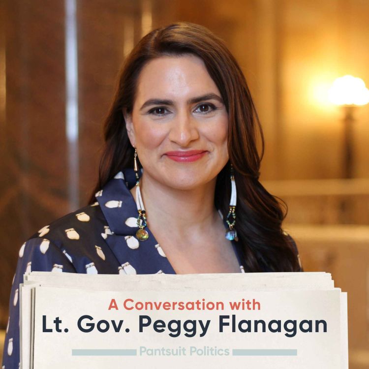 cover art for A Conversation with Lt. Gov. Peggy Flanagan