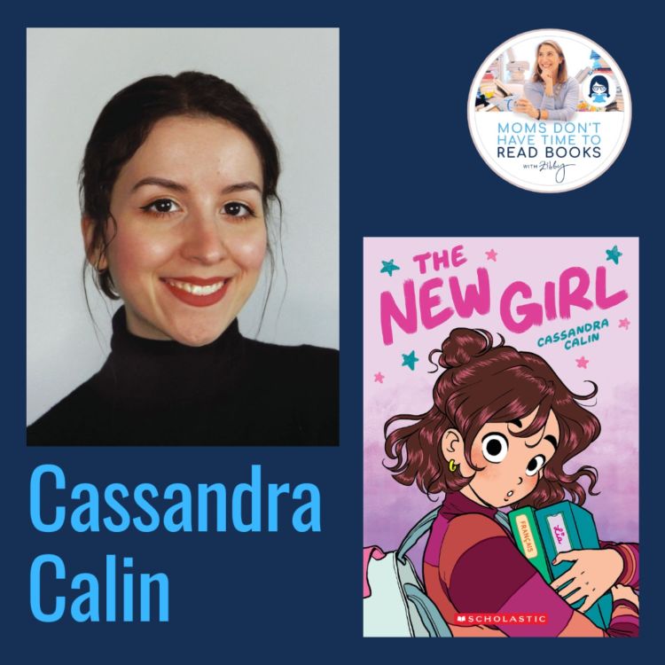 cover art for Graphic novel! Cassandra Calin, THE NEW GIRL