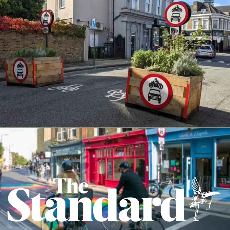 cover art for London's new low traffic neighbourhoods plan