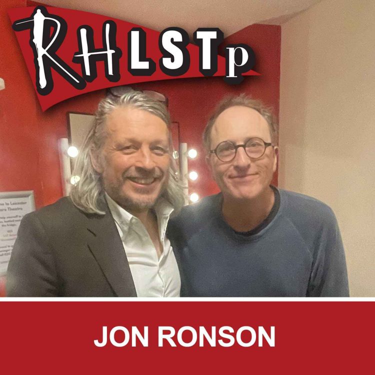 cover art for Backstage with Jon Ronson