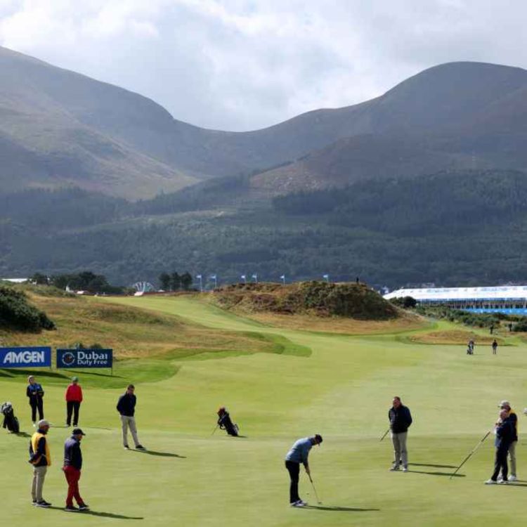 cover art for 5103: LISTEN¦ The conditions might not suit the players, but Newcastle will be 'jumping' for the return of the Irish Open to Royal County Down. Frank spoke to Off The Ball's Nathan Murphy about everything from the weather to Mayo GAA and Casement Park