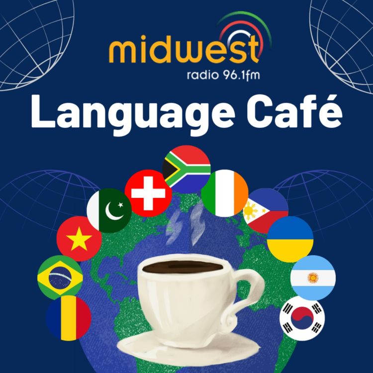 cover art for The Language Café April 7 2024