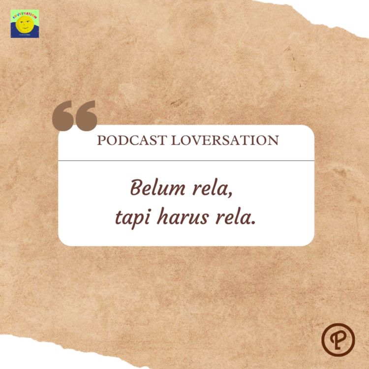 cover art for belum rela, tapi harus rela