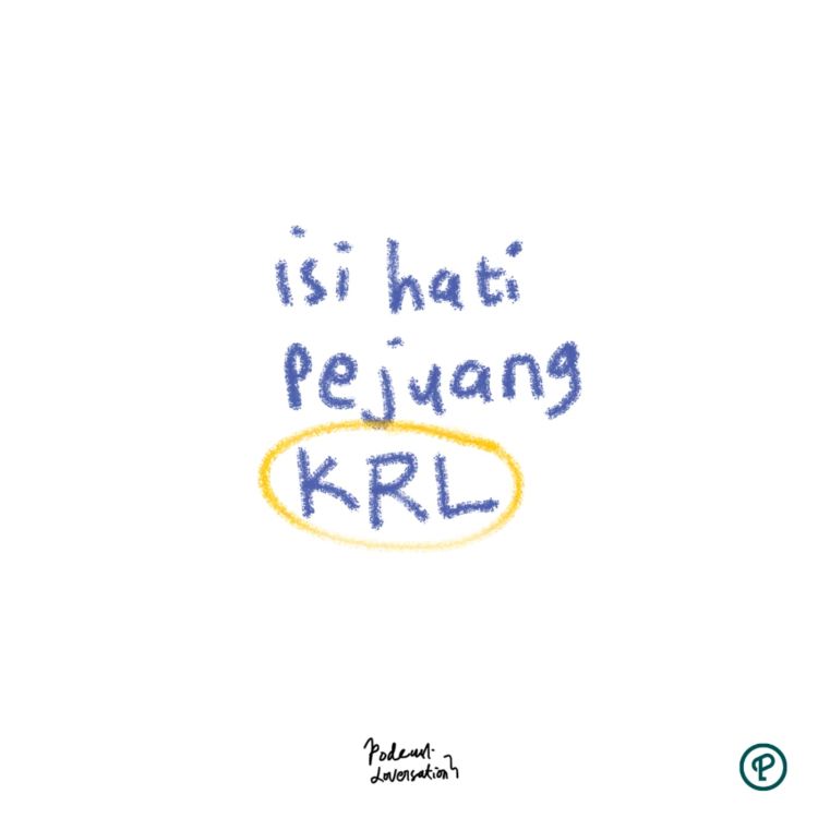 cover art for isi hati pejuang KRL