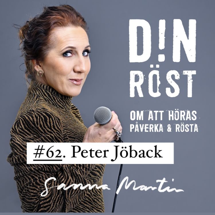 cover art for #62. Din Röst - Peter Jöback