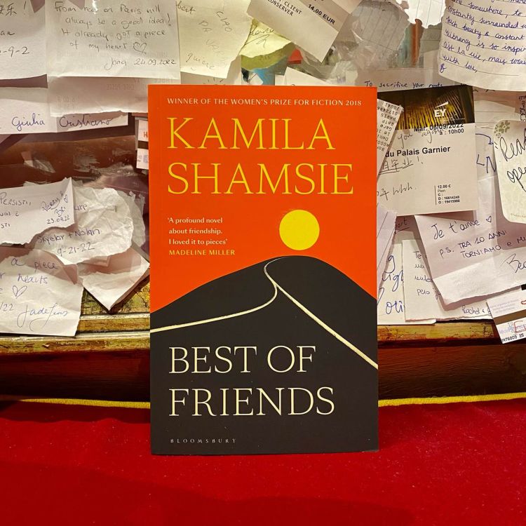 cover art for 👭🏽On Friendship, Politics and when the Two Collide, with Kamila Shamsie👭🏽