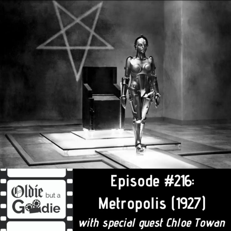 cover art for #216: Metropolis (1927) (with Chloe Towan)