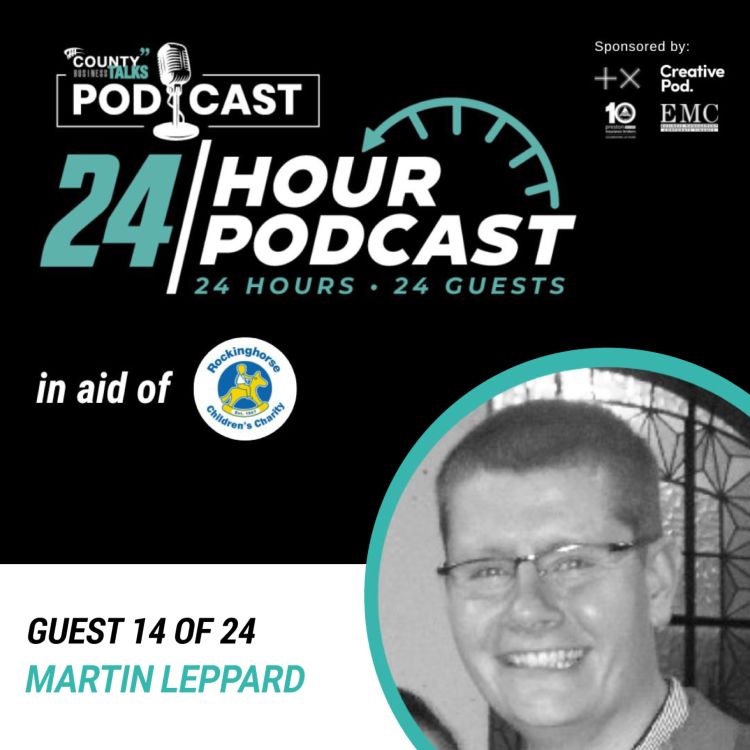 cover art for Making a Career out of Playing with Speakers and Lights: with Martin Leppard #14/24
